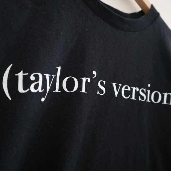 'taylor's version' T-shirt, black, S - Picture 2 of 3
